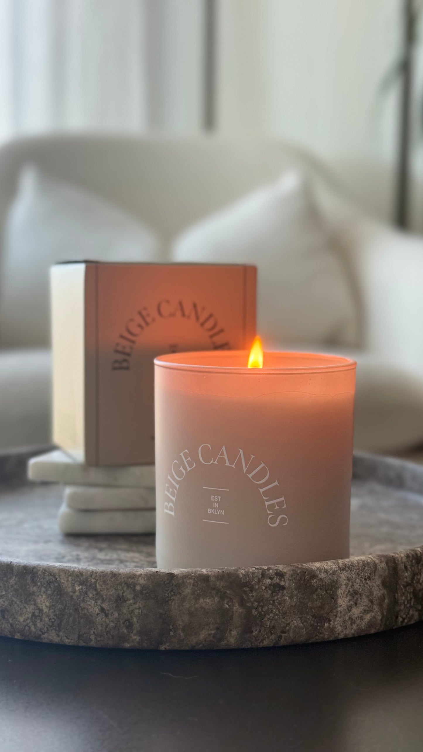 The Beige Candle